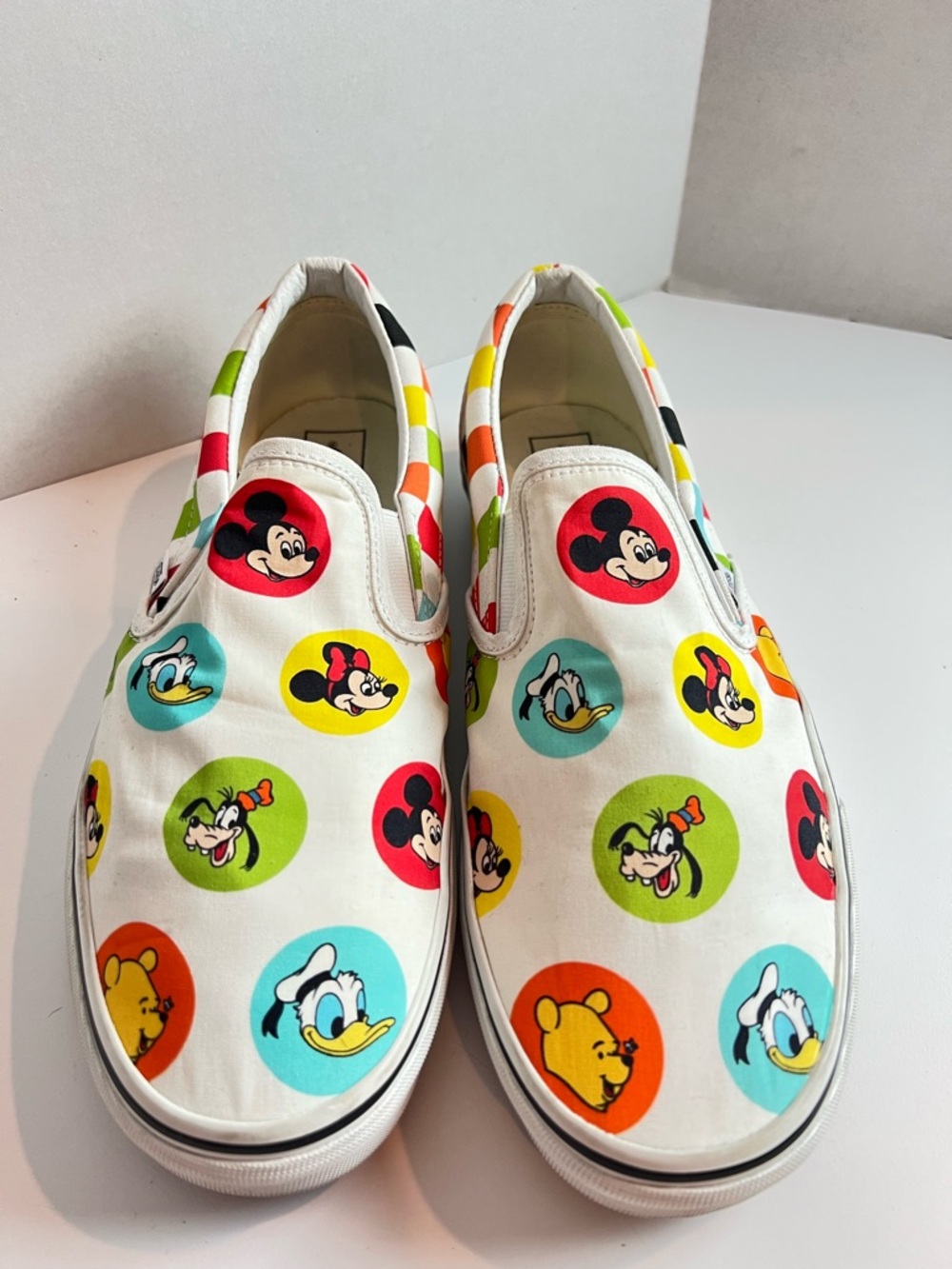 Vans x Disney Men’s Canvas Sneakers Size 11